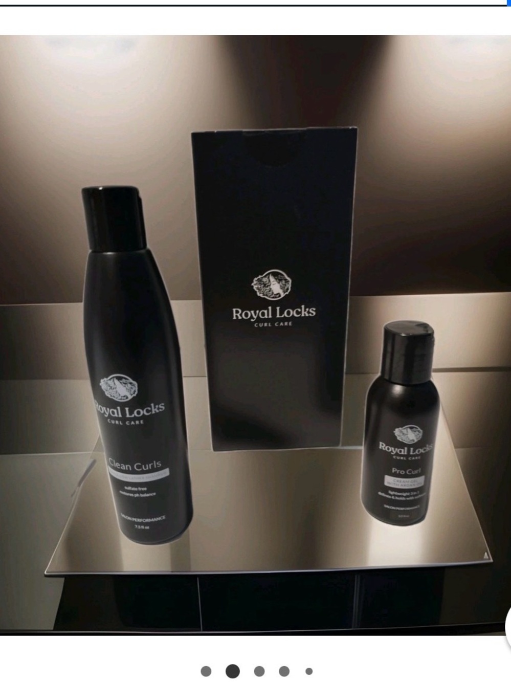 Royal Locks Clean Curls Set - Black